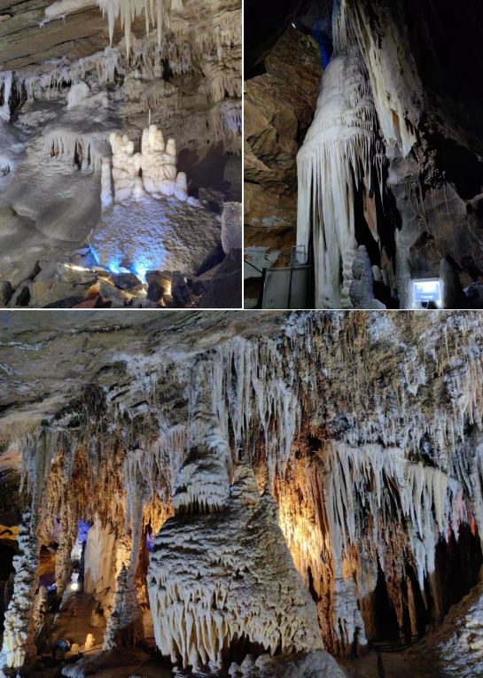 豐都雪玉溶洞內部景觀