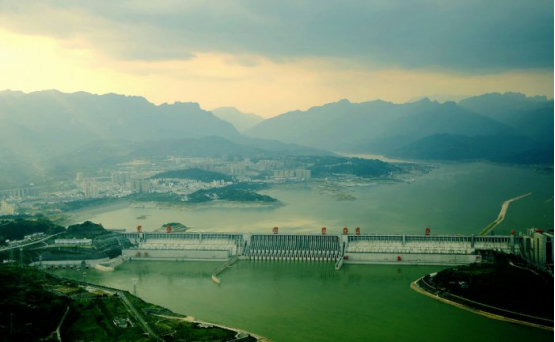 三峽大壩全景